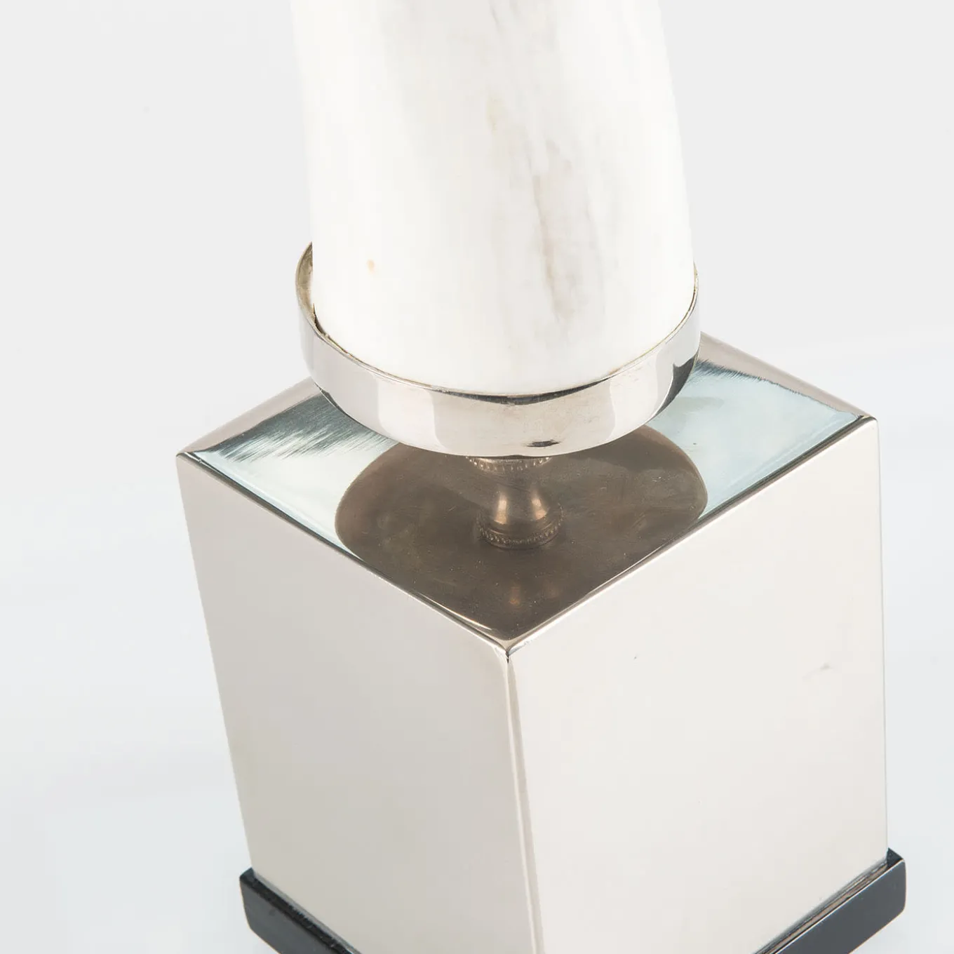 Buffalo Horn Decorative Sculpture