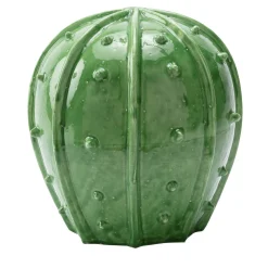 Cactus Green Round Sculpture