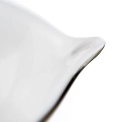 Calla Gray and White Vase