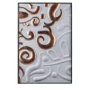 Caltagirone Bardiglio Marble & Copper Leaf Decorative Panel