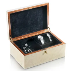 CAMELIA JEWELLERY BOX - CREAM