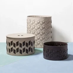 Cancun N. 6 Moka Round Basket