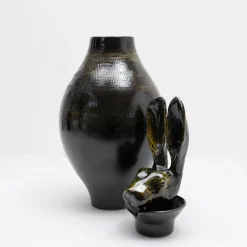 Canopo Lepre Black XL Vase