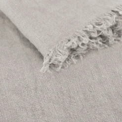 Canvas Beige Linen Blanket