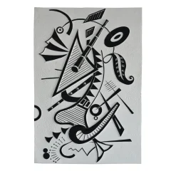 Capricci Musicanti 3 Selenite Decorative Wall Panel