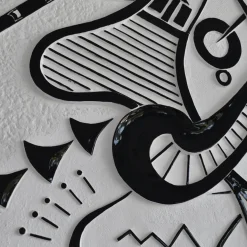 Capricci Musicanti 3 Selenite Decorative Wall Panel