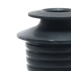 Capua M Black Marquina Vase by Ivan Colominas