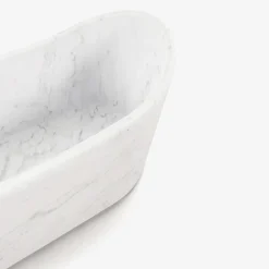 Caresi White Carrara Marble bathtub