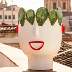 Carmelina Street Vendor of Prickly Pears Head Vase