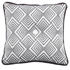 Carrè Cushion in Hypnose Deco Jacquard Fabric