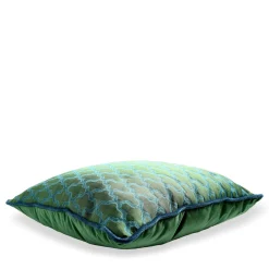 Carrè Cushion in jacquard fabric and Linen Velvet