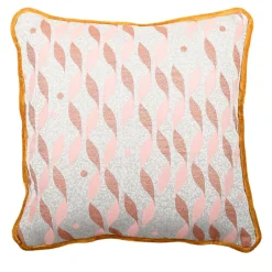 Carrè Cushion in Talia Jacquard Fabric