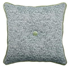 Carrè Square Blue Filigrana Comete Jacquard Cushion