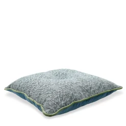 Carrè Square Blue Filigrana Comete Jacquard Cushion