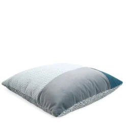 Carrè T Cushion in Velvets and Jacquard Fabric