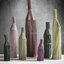 Cartoccio A4/verde cenere Decorative Bottle