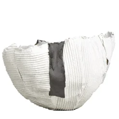 Cartoccio White Bowl with Grey lnsert