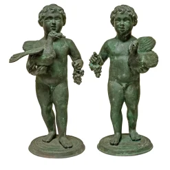 Casa Dei Vetti Di Pompei Set of 2 Sculptures