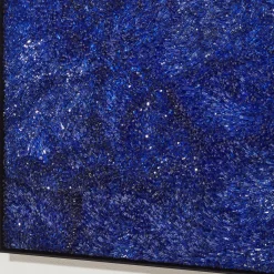 Cattedrale n125 Blue Glass Decorative Panel