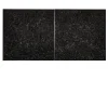 Cattedrale n110 n111 Set of 2 Black Glass Decorative Panels
