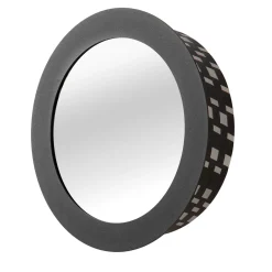 Celato 40 Round Black Mirror