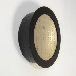 Celato 40 Round Black Mirror