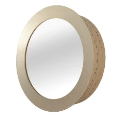 Celato 40 Round Golden Mirror