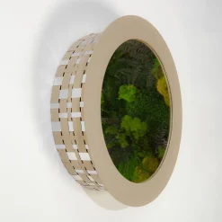 Celato 40 Round Golden Mirror