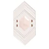 Celestia Glossy Pink Ceramic With Copper Details Tile By Elena Salmistraro