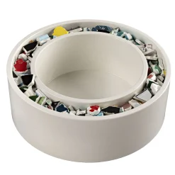 Centerpiece Bowl with Polychrome Fragments by Duccio Maria Gambi