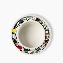 Centerpiece Bowl with Polychrome Fragments by Duccio Maria Gambi