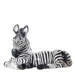 Ceramic Zebra Statuette