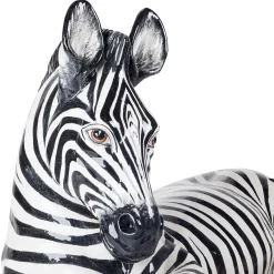Ceramic Zebra Statuette