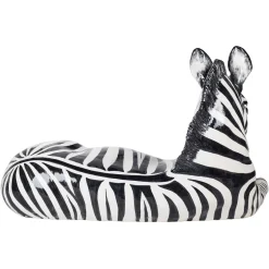 Ceramic Zebra Statuette