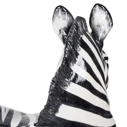 Ceramic Zebra Statuette