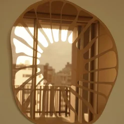 Cesareo Large Pink Mirror