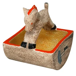 Cestino Cavalluccio Futuristic Ceramic Decorative Object