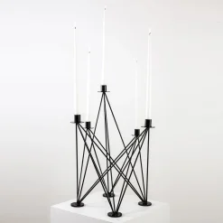 Charlie Iron Candelabra