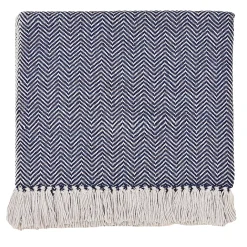 Chevron Blue and Purple Fancy Maxi Plaid