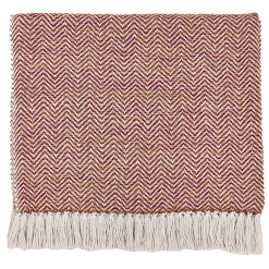 Chevron Magenta and Oil Fancy Maxi Plaid