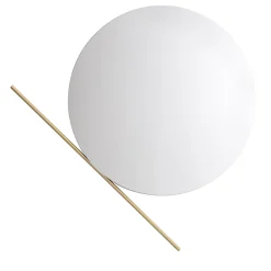 Chic Small Round Mirror