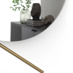 Chic Small Round Mirror