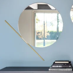 Chic Small Round Mirror
