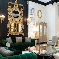 Chippendale-Style Gold Mirror
