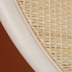 Circle 005 Round Beige Acoustic Panel by Giovanni Crosera