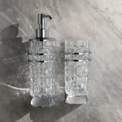 Circle Pattern Toothbrush Holder