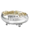 Classic-Style Footed Silver Centerpiece Bowl
