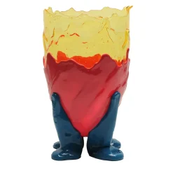 Clear Extra Color Vase L By Gaetano Pesce