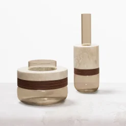 Cliff Tall Thin Vase by Simone Fanciullacci