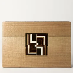 Cloisonné Bubinga Wood Box